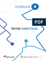 Matemáticas 8 Rutas Didácticas