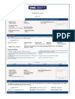 Admit Card VMC