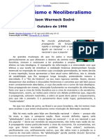 Imperialismo e Neoliberalismo - Nelson Werneck Sodré