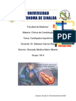 Cardiopatía Isquémica