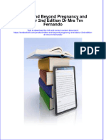 Full Chapter Mbbs and Beyond Pregnancy and Labour 2Nd Edition DR Mrs TRN Fernando PDF