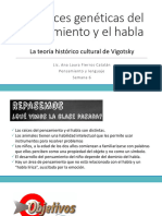 6.1 Las Raices Geneticas Vigotsky