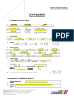 Formulario de Postulación Senescyt