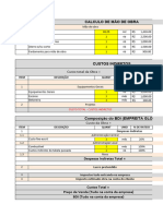 Calculo de Obra Por Empreita Global