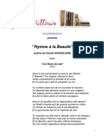 906 Baudelaire Hymne A La Beaute