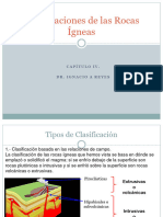 Clasificaciones de Las Rocas Ígneas