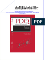 Full Chapter PDQ Statistics PDQ Series 3Rd Edition Norman Geoffrey R Streiner David L PDF