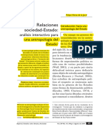 HEVIA de LA JARA, F. - 2009 - Relaciones Sociedad-Estado