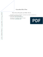 Generalized Ricci Flow