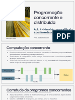 Aula04 - Memória Compartilhada e Controles de Concorrência