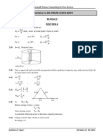 2024 JEE Main 2 Solutions