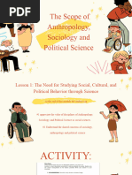 2-UCSPThe Scope of Anthropology, Sociology and Political Science