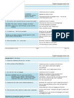 English Language Revision Mat: © WWW - Teachitenglish.co - Uk 2019 32302 Page 1 of 2