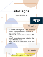 Week 7 Vital Signs