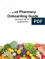 Food Pharmacy Onboarding Guide Updated 2020 - APHA