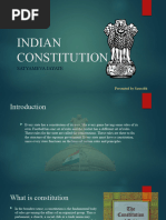 Presentation - 01 Indian Constitution