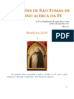 Exposições de São Tomás de Aquino Acerca Da Fé