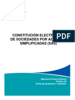 Constitución Electrónica SAS