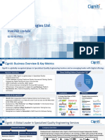 Cigniti Technologies Limited Q2FY21 Investor Presentation