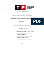 Monografia de La Constitucion Politica Del Peru Año 1993