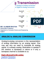 Analog Transmission