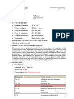 Modelo Informe Psicométrico - Satisfacción Vital