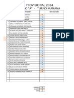 Listas Primer Año 2024