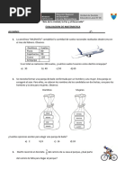 SIMULACRO ECE Matematica 2do Secundaria