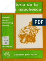 BORELLO Et Al - Trayectoria de La Poesia Gauchesca