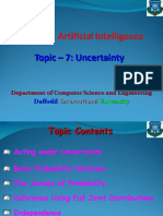 Topic - 8 (Uncertainty)