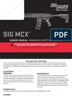 Sig MCX Manual