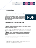 Técnicas de Redacción - Sesión X Comunicación Oral.