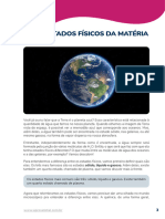 QMC - AP1 - Estudo Da Matéria - Estados Físicos Da Matéria