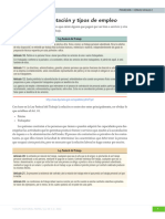 Formas de Contratación y Tipos de Empleo: Ley Federal Del Trabajo