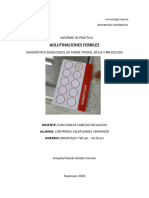 Inmunología Especial Aglutinaciones Febriles