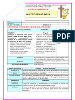 2º U2 s5 Sesion d2 Religion Las Virtudes de Maria