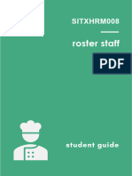 SITXHRM008 Student Guide