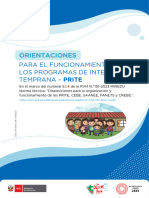 Orientaciones para El Funcionamiento de Los PRITE - 2024