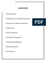 Vehicle Insurance Policy