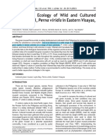 Toralde Et Al. - Biology and Ecology of Wild and Cultured Green Mussel Perna Viridis in Eastern Visaayas Philippines