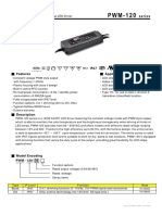 Specification Sheet PWM 120DA