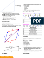 Physics 0625 Revision