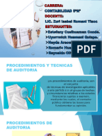 Fases de Auditoria (Procedmientod y Tecnicas)