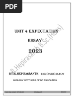 Unit 4 Expect Essay