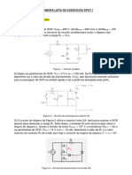 Primeira Lista de Exercícios Epot I