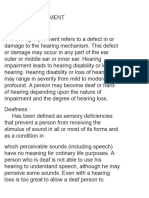 Hearing Impairment