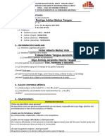 Ficha Socioemocional - Ridrigo Adrian - 2022