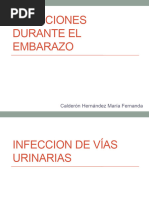 Infecciones en El Embarazo