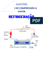 Questões Ciclo de Refrigeração A Vapor