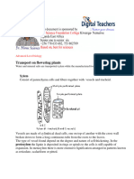 Transport On Flowering Plants Transpiration A Level